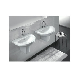 Полупьедестал для раковины Hatria Erika pro керамика белый 00YXBK01