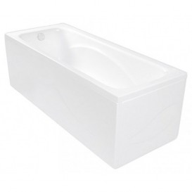 	Ванна акриловая прямоугольная PoolSpa коллекция Klio 150х70 с рамой белый PWP6510ZS000000