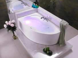 	Ванна аеро- та гідромасажна акрилова PoolSpa Mistral 170х105 L ліва система Economy 2 PHA3X10SO2C0000