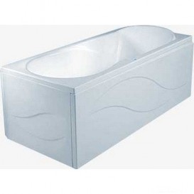 	Ванна акрилова прямокутна PoolSpa колекція Muza 160х75 з ніжками білий PWPE810ZN000000