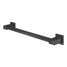 Поручень для ванни Grohe QuickFix Start Cube 45 см метал чорний матовий 410952430