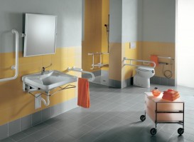 Поручень-штанга для ванної Hatria Autonomy метал білий Y0D9