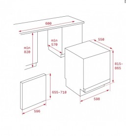 Посудомийна машина Teka Maestro DW9 70 FI вбудована 40782171