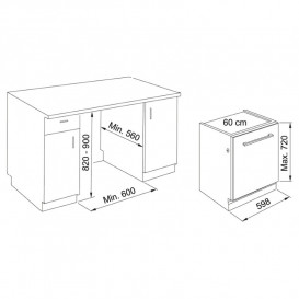 Посудомоечная машина встраиваемая Franke FDW 613 E5P F 117.0611.672