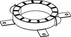 Пожаробезопасная манжета TECE TECEdrainpoint S FireStop DN 100 3690100