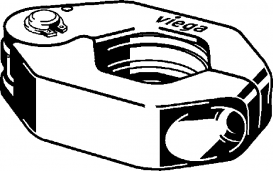 Пресс-кольцо Viega 2296.1 для металлических пресс-систем d22 фосфатированная сталь 472689
