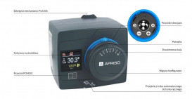 Привід-контролер регулювання температури Afriso ACT343 ProClick 1 датчик 120 сек 230В 6 Hм 1534310