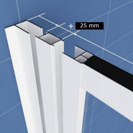 Профиль компенсирующий Kolpa San K-25 для TVO/S Luna 190 см серебро 534150