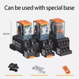 Промежуточное реле с разъемом Tervix Pro Line LBJ27 4NO+4NC 5A 230B 662170