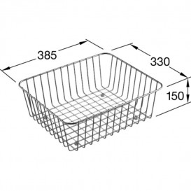 Дротяний кошик для кухонного миття Villeroy & Boch нержавіюча сталь 834100K1