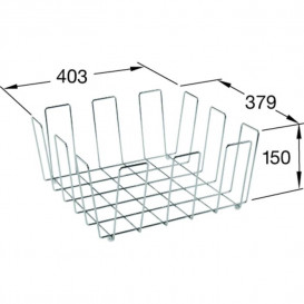 Дротяний кошик для кухонного миття Villeroy & Boch нержавіюча сталь 8K1200K1
