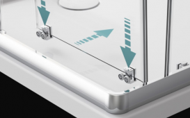 Душевая кабина Radaway EOS Premium Plus B 90х90х190 без поддона 30473-01-02N