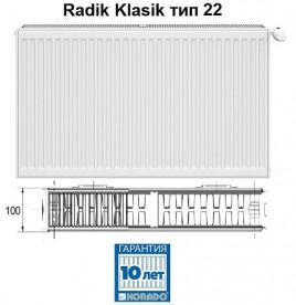 Радиатор центрального отопления Korado Radik Klasik 22К 180х60 см сталь белый 22060180-50-0010