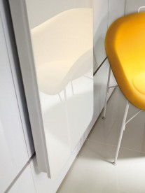 Радіатор декоративний Instal Projekt Indivi New / X 200,6х57,6 см з панеллю біле дзеркало INDN-60 / 200E34L04