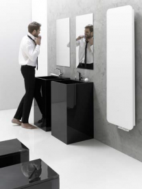 Радіатор декоративний Instal Projekt Indivi New / X 200,6х57,6 см з панеллю біле дзеркало INDN-60 / 200E34L04