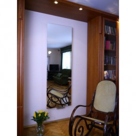 Радиатор декоративный Instal Projekt Indivi 57,6х180,6 см с панелью серебряное зеркало IND-60/180E34L01