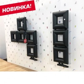 Радиатор декоративный Instal Projekt Pilovs MH 79х79 см сталь палитра IP на выбор PILMH-30/05C