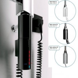 Радиатор декоративный Instal Projekt Sisi 61,8х162,6 см с панелью белое стекло SIS-60/160E34L04