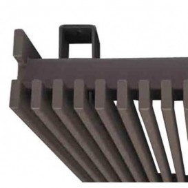 Радиатор отопления Instal Projekt Afro New пластинчатый 82,6х40 см 37 элементов сталь палитра IP на выбор AFRN-040/37