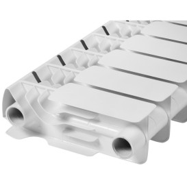 Радіатор опалення Kroner Alma 200М 200х80х96 мм 10 секцій біметал білий CV034116