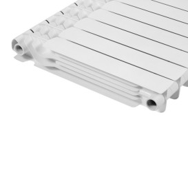 Радіатор опалення Kroner Alma 500Р 500/80/100 10 секцій біметал білий CV034119