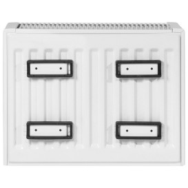 Радиатор отопления Kroner KN-168028 22 тип 300х400 мм сталь белый CV034158