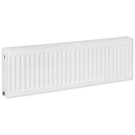 Радіатор опалення Kroner KN-168035 22 тип 300х1100 мм білий сталь CV034181