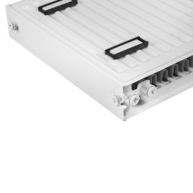 Радіатор опалення Kroner KN-168108 22 тип 500х3000 мм нижнє підключення сталь білий CV034450