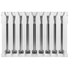 Радиатор отопления Kroner Laura 500М 500/80/96 10 секций биметалл белый CV034122