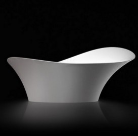 Раковина для ванної Marmorin Alice II 67,2х39.2 см литий камінь білий P 550 067 020 010