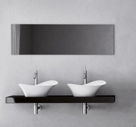 Раковина для ванної Marmorin Alice II 67,2х39.2 см литий камінь білий P 550 067 020 010