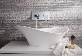 Раковина для ванной Marmorin Alice I 55х32.7 см литой камень белый P 550 056 020 010