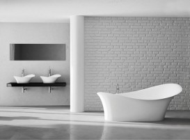 Раковина для ванной Marmorin Alice I 55х32.7 см литой камень белый P 550 056 020 010