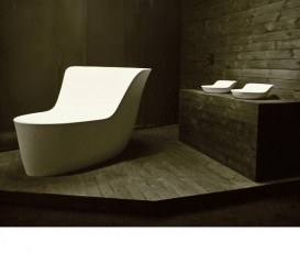 Раковина для ванної Marmorin Jena 45х49 см литий камінь білий P 540 047 020 010