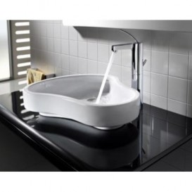 Раковина-чаша для ванной накладная Roca Urbi 8 55х40 керамика белая A32722A000