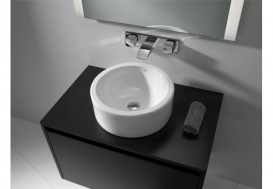 Раковина-чаша для ванної накладна Roca Terra 39х39 кераміка біла A32722D000