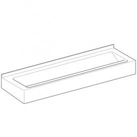 Раковина для колективного користування Geberit Publica Varicor альпійський білий 401876016