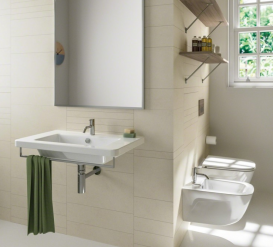 Раковина для ванної підвісна Catalano NEW LIGHT 80x48 см без відп. під змішувач біла 180LI4800