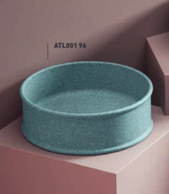 Раковина для ванної кімнати ArtCeram Atelier Ø 44 см кераміка nuvola ATL001 96;00