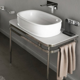 Раковина для ванной ArtCeram Atelier 60х40 см керамика белый ATL002 01;00