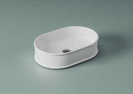 Раковина для ванной ArtCeram Atelier 60х40 см керамика белый ATL002 01;00