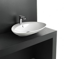 Раковина для ванної ArtCeram Blend 50х59 см білий глянсовий BSL001 01; 00