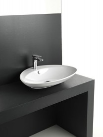 Раковина для ванної ArtCeram Blend 50х59 см білий глянсовий BSL001 01; 00