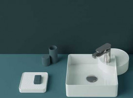 Раковина для ванной ArtCeram Cartesio 44х44 см с отверстием под смеситель керамика белый CAL003 01;00