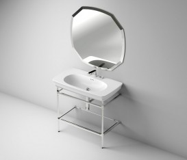 Раковина для ванної ArtCeram Civitas 90х50 см білий глянсовий CIL002 01; 00