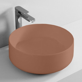 Раковина для ванной ArtCeram Cognac Ø42 см керамика светло-коричневый COL001 40;00
