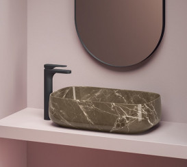 Раковина для ванної ArtCeram Cognac 55х35 см кераміка bronze amani COL003 49;00