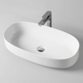 Раковина для ванної ArtCeram Cognac 68х35 см білий глянсовий COL005 01; 00