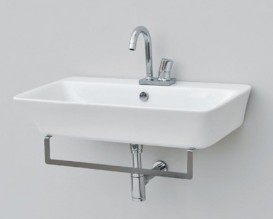 Раковина для ванної ArtCeram Cow 80х45 см білий глянсовий CWL003 01; 00