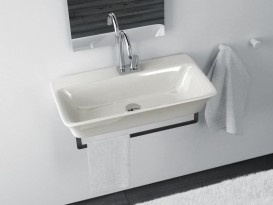 Раковина для ванної ArtCeram Cow 80х45 см білий глянсовий CWL003 01; 00